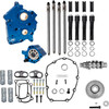S&S Cycle #310-1387A - Cam Chest Kit - Water Cooled - Gear Drive - 496 Cam - Black Pushrod Tubes - M8