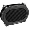 Arlen Ness #600-219 - Stage 2 Oval Air Cleaner Kit - Carbon Fiber