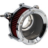 Trask #TM-1025CH - 68 mm Assault Charge Air Cleaner - Chrome - Gen 2 M8