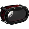 Trask #TM-1033BK - Big Papi High-Flow Air Cleaner - Flat Black - Gen 2 M8