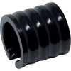 Namz #NNSC-HO1-B - Neutral Switch Cover - Horizontal Milled - Black - Big Twin