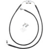 Drag Specialties - Brake Line - Front - Black - +4" - FXDB '12-'17