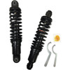 Drag Specialties Shocks - Premium Ride-Height Adjustable Shocks - 12" - Heavy Duty - Black