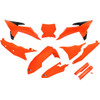 UFO #KTKIT532F@FFLU - Body Kit - Fluorescent Orange/Black - KTM - SX '25-'26