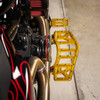 Thrashin Supply CO. #TSC-2221-5 - Aggressor Brake Pedal - Gold - Touring