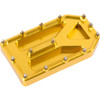 Thrashin Supply CO. #TSC-2220-5 - Aggressor Brake Pedal Pad - Gold - Touring