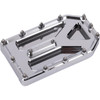 Thrashin Supply CO. #TSC-2220-3 - Aggressor Brake Pedal Pad - Chrome - Touring