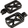 Joker Machine #08-646-6B - Bear Claw Foot Pegs - Black - Harley-Davidson