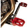 Thrashin Supply CO. #TSC-2022-2-D - Aggressor Foot Pegs - Rear- Red - HD '72-'25