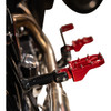Thrashin Supply CO. #TSC-2022-2-D - Aggressor Foot Pegs - Rear- Red - HD '72-'25