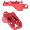 Thrashin Supply CO. #TSC-2022-2-D - Aggressor Foot Pegs - Rear- Red - HD '72-'25