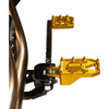 Thrashin Supply CO. #TSC-2022-5-D - Aggressor Foot Pegs - Rear - Gold - HD '72-'25
