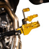 Thrashin Supply CO. #TSC-2022-5-D - Aggressor Foot Pegs - Rear - Gold - HD '72-'25