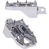 Thrashin Supply CO. #TSC-2022-3-D - Aggressor Foot Pegs - Rear - Chrome - HD '72-'25