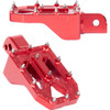 Thrashin Supply CO. #TSC-2022-2-SR - Aggressor Foot Pegs - Rear - Red - FL/FX '18-'25