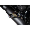 Drag Specialties - Adjustable Foot Pegs Designed by Gilles - Black/Gold
