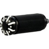 Burly Brand #B13-1120BM - Hawk Toe Peg - Black - HD