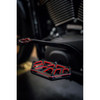 Kodlin USA #K73254-RL - NXL Mini Floorboards - Black w/ Red Accent