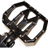 Thrashin Supply CO. #TSC-2031-1-D - Mini Aggressor Floorboards - Black - Rear