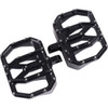 Thrashin Supply CO. #TSC-2031-1-D - Mini Aggressor Floorboards - Black - Rear
