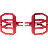 Thrashin Supply CO. #TSC-2031-2-SF - Mini Aggressor Floorboards - Red - Front