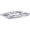 Thrashin Supply CO. #TSC-2219-3 - Aggressor Floorboards - Chrome