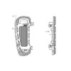 Drag Specialties - Floorboards Designed by Gilles - Adjustable Width - Black
