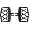 Burly Brand #B13-1019B - MX-Evolution Mini Floorboards - Black - FL/FX
