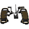 Drag Specialties - Floorboard Kit Designed by Gilles - Adjustable - Black/Gold