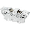 Arlen Ness #320-131 - Monoblock Radial Brake Caliper - 100 mm - Left - Chrome