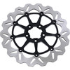 Gbrakes #DF680CWSS-C - Wave® Rotor - Machined Black - 13"