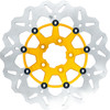 Gbrakes #GBDU006 - Brake Rotor - Front - Gold