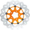 Gbrakes #GBDU022 - Brake Rotor - Rear - Orange