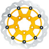Gbrakes #GBDU034 - Wave® Brake Rotor - Front - 13" - Narrow Band - Gold