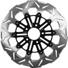 SBS Designed BY Kodlin #7146E - Design "E" 10-Spoke Floating Brake Rotor - Stainless Steel - Front