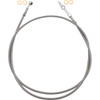 FAT Baggers INC. #120063 - EZ Install Brake Line - 63" - Stainless Steel Braid