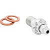 Arlen Ness #300-821 - Banjo Bolt with Bleeder - 10 mm - Polished