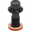 Arlen Ness #300-825 - Banjo Bolt - 3/8"-24 - Black