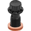Arlen Ness #300-834 - Banjo Bolt - M12x1.25 - Black