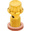 Arlen Ness #300-835 - Banjo Bolt - M12x1.25 - Gold
