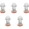 Arlen Ness #300-863 - Banjo Bolt 5-Pack - M12x1.25 - Polished