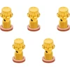 Arlen Ness #300-865 - Banjo Bolt 5-Pack - M12x1.25 - Gold