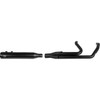 S&S Cycle #550-1169 - 2-into-1 GNX Exhaust System - 49-State - Guardian Black - M8 Touring