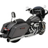 Khrome Werks #200400A-SR - 2-into-1-into-2 Dominator-SR Exhaust System - Chrome - Without End Caps - M8 Touring