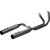 Khrome Werks #201830-SR - 2-into-1-into-2 Dominator-SR Exhaust System - Eclipse - Without End Caps - Twin Cam Touring