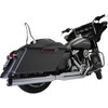 Khrome Werks #200770-SR - 2-into-1 Outlaw-SR Exhaust System - Chrome - Without End Cap - M8 Touring