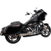 Trask #TM-5011 - 2-into-1 Assault Exhaust System - Stainless Steel - Touring M8