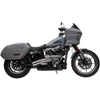 Trask #TM-5132PO - 2-into-1 Big Sexy Exhaust System - Stainless - M8 Softail