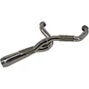 Trask #TM-5132PO - 2-into-1 Big Sexy Exhaust System - Stainless - M8 Softail