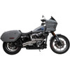 Trask #TM-5132PO - 2-into-1 Big Sexy Exhaust System - Polished Stainless Steel - M8 Softail